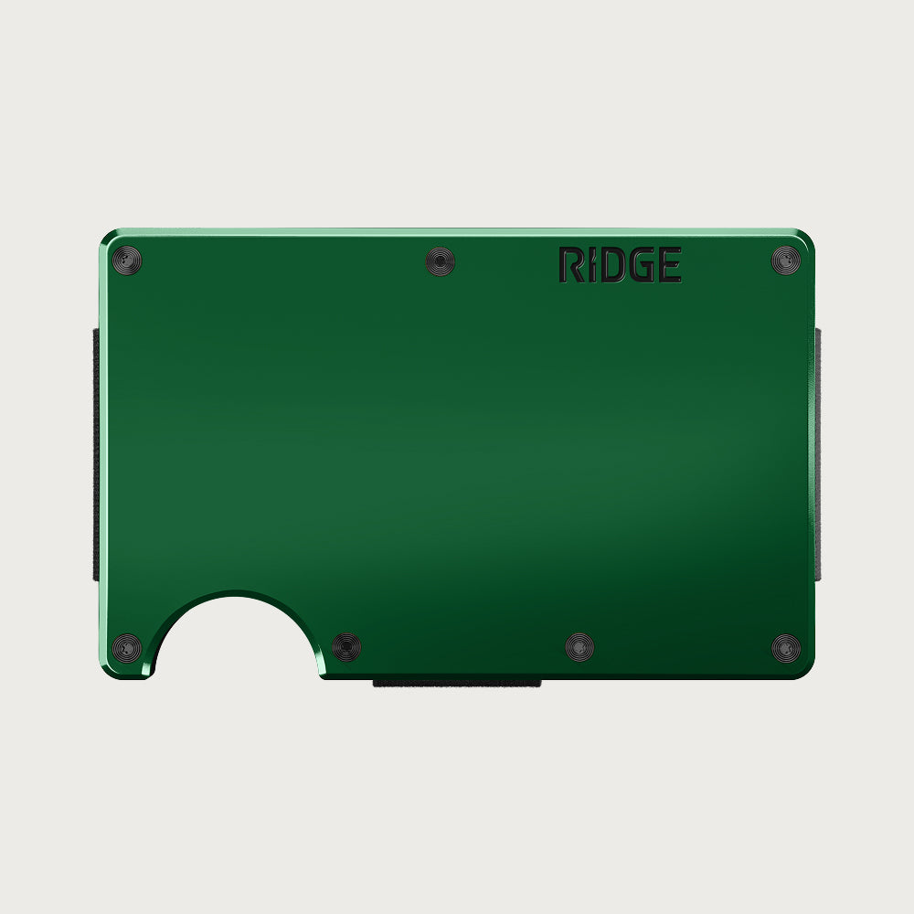 Ridge Wallet - British Racing Green