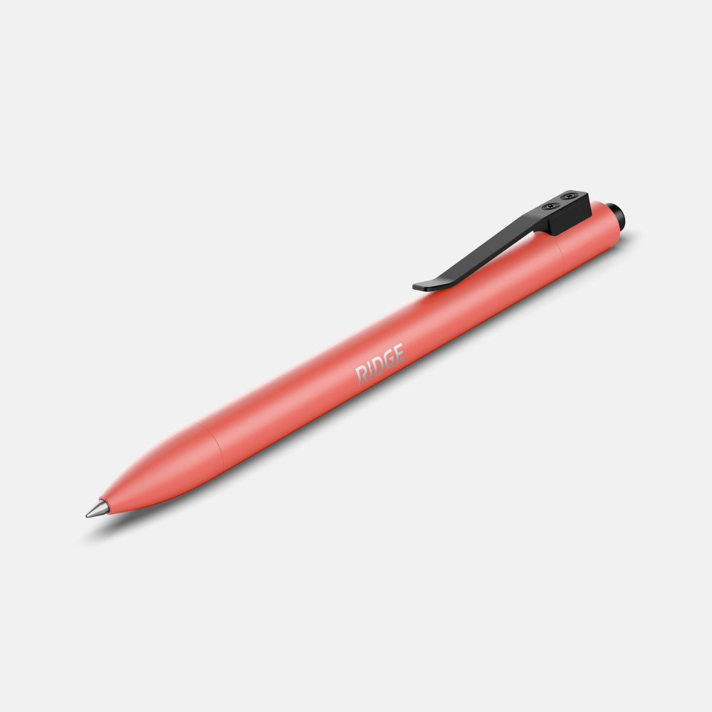 Ridge Click Pen - Just Peachy