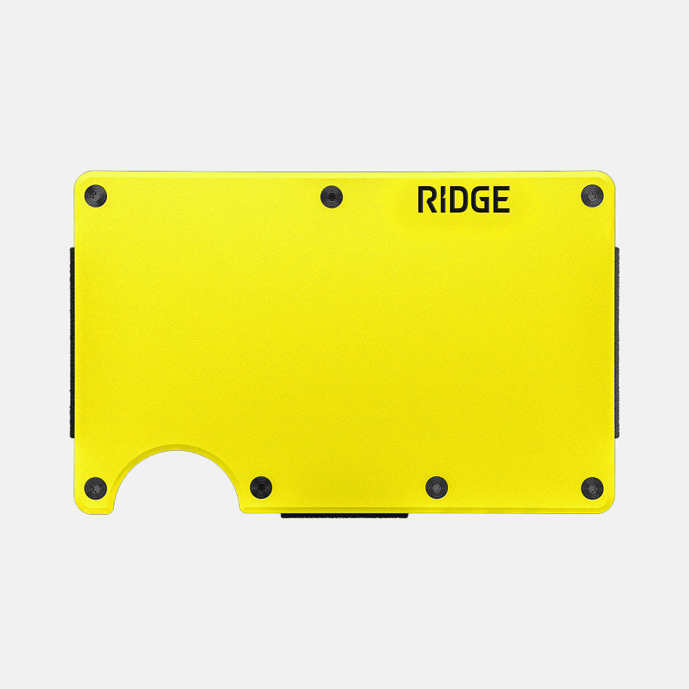 Ridge Wallet - Hyper Lime