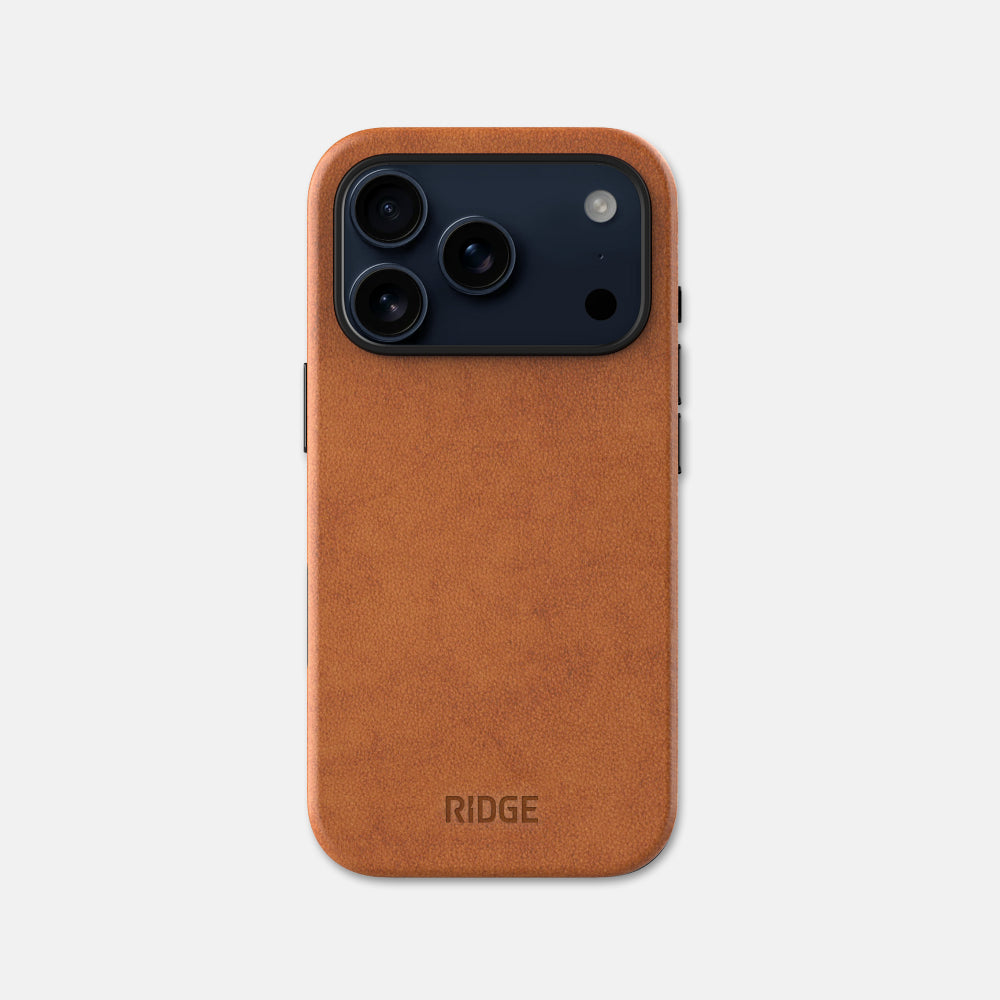 Ridge Phone Case - Tobacco Brown - iPhone 17 Pro